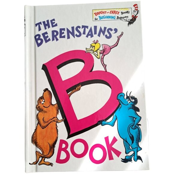 RARE Dr Seuss The Berenstains B Book Vintage 1971 Hardcover Children's Book - Picture 4 of 14